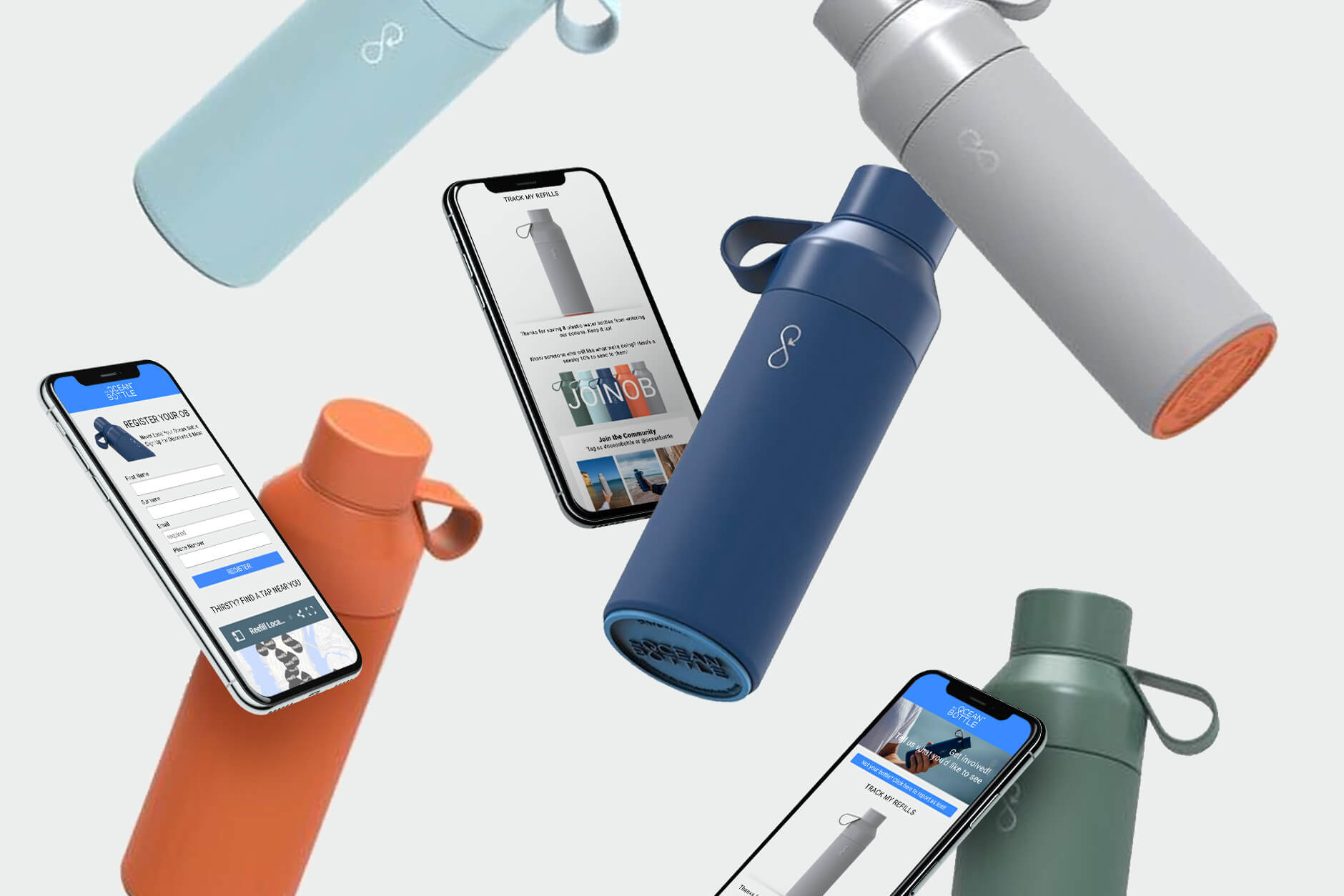 Built on Blue Bite Ocean Bottle